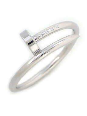 Cartier Ring Juste un Clou Small Model SM Nail Motif 18k White Gold
